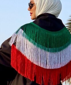 Alternative view of national holiday shawl
